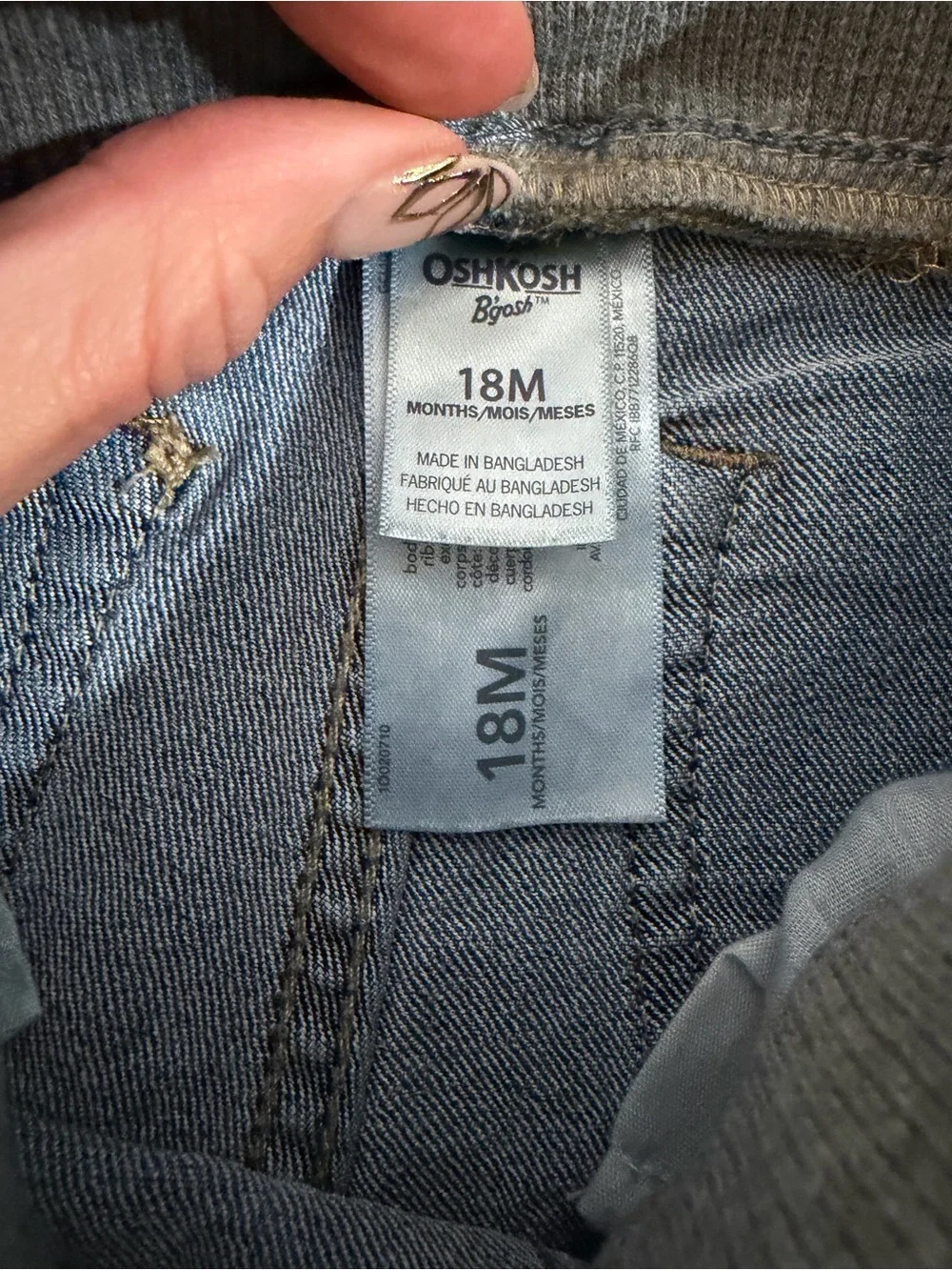 18M Toddler Jeans Bundle | OshKosh & Jumping Beans